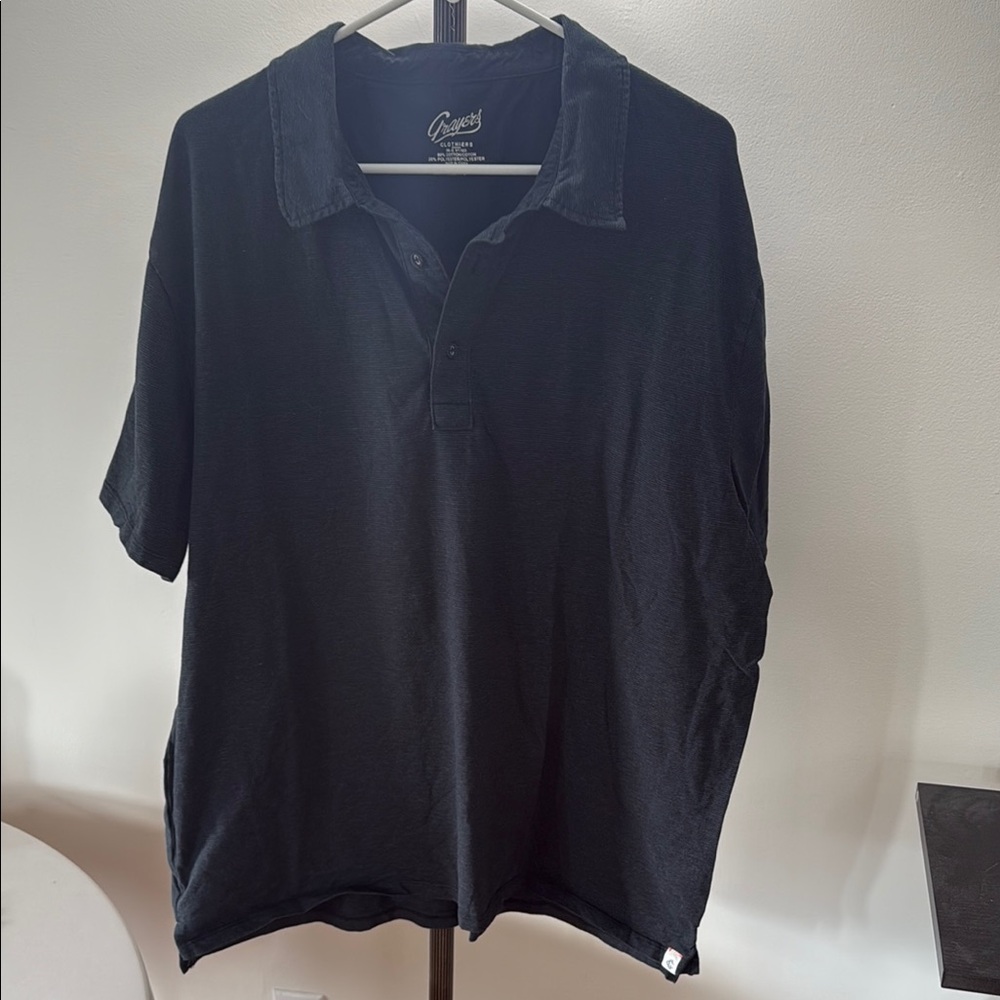 Grayers Black Men's Polo Shirt